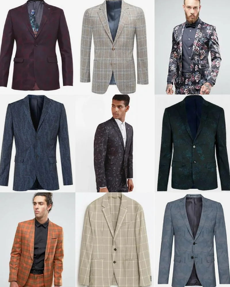 Làm thế nào để mặc những bộ suits nam hoạ tiết để trông không lố lăng?