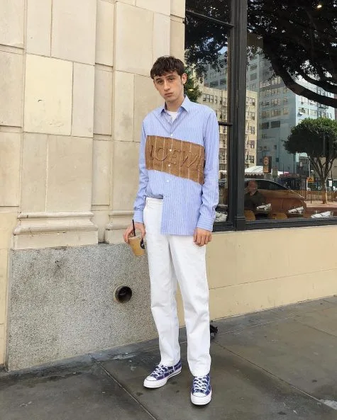 Eric Jess liên tục góp mặt trong top thời trang sao nam ấn tượng của ELLE Man với các outfit được đổi mới liên tục. Ảnh: Instagram @ericjess