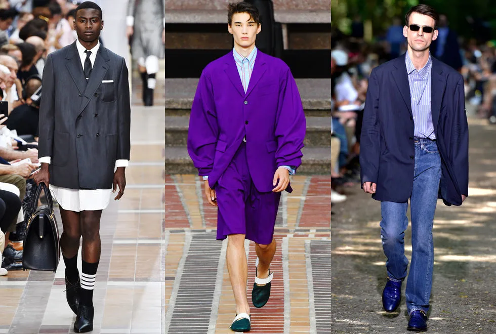 xu huong thoi trang nam - elle man - oversize blazer