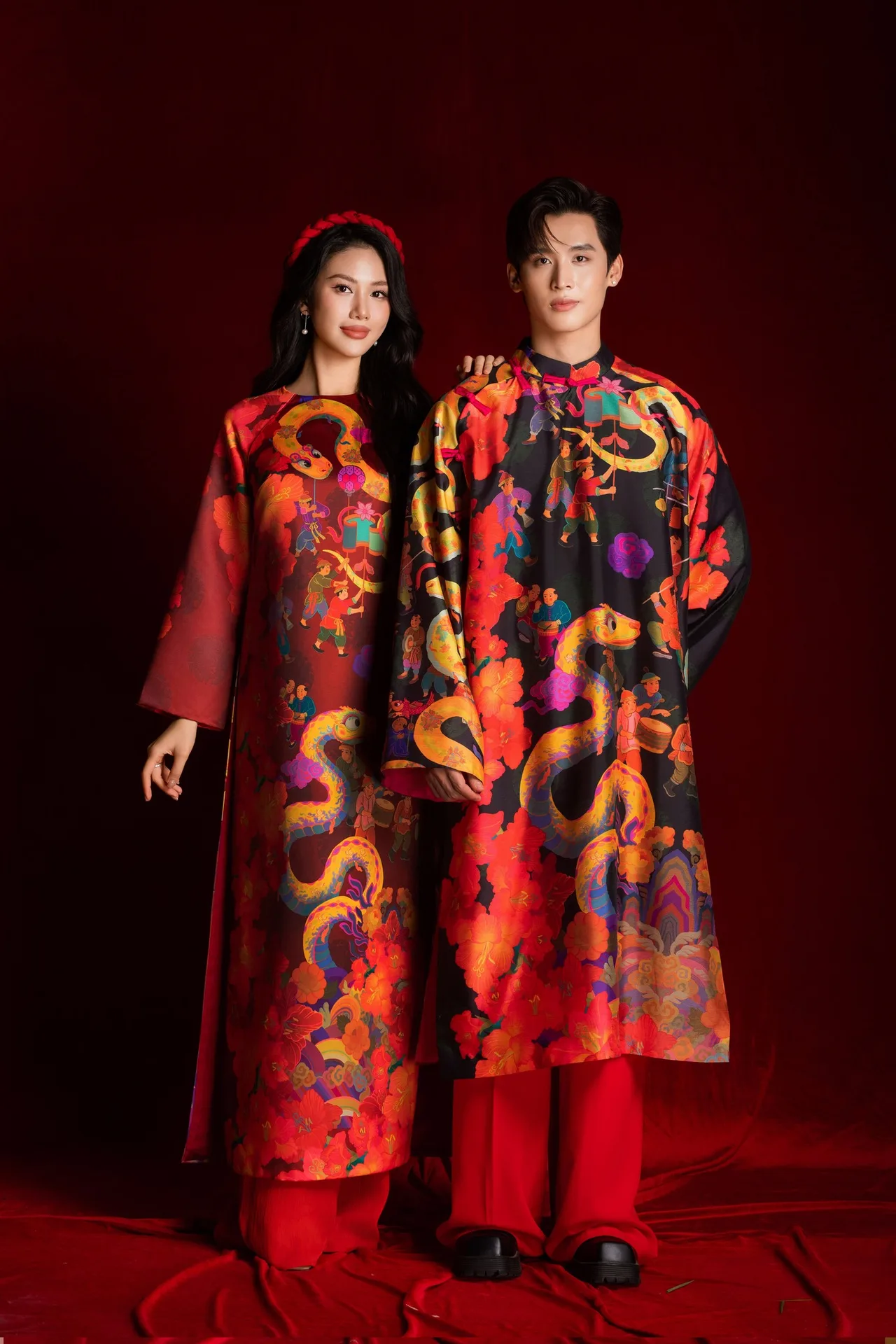 áo dài nam