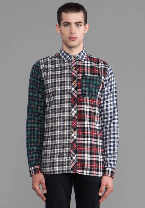 ao so mi flannel - elle man (4)