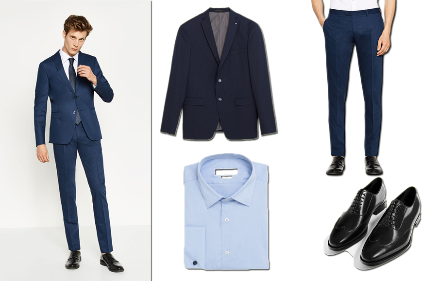 phong cách thời trang suit - elle man