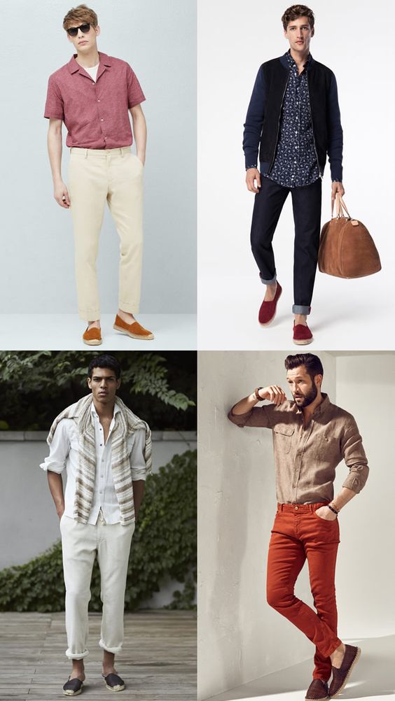 ELLE Man Style Calendar Chuyển mùa cùng giày Espadrilles 3