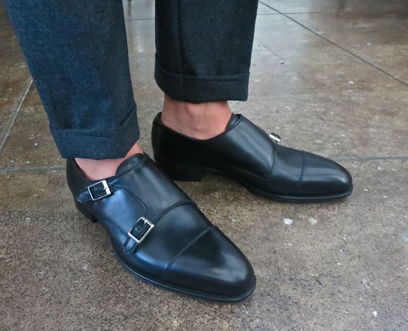 các kiểu giày da nam giới - monk strap - elleman