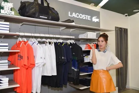 Lan Ngoc - thuong hieu Lacoste - elle man