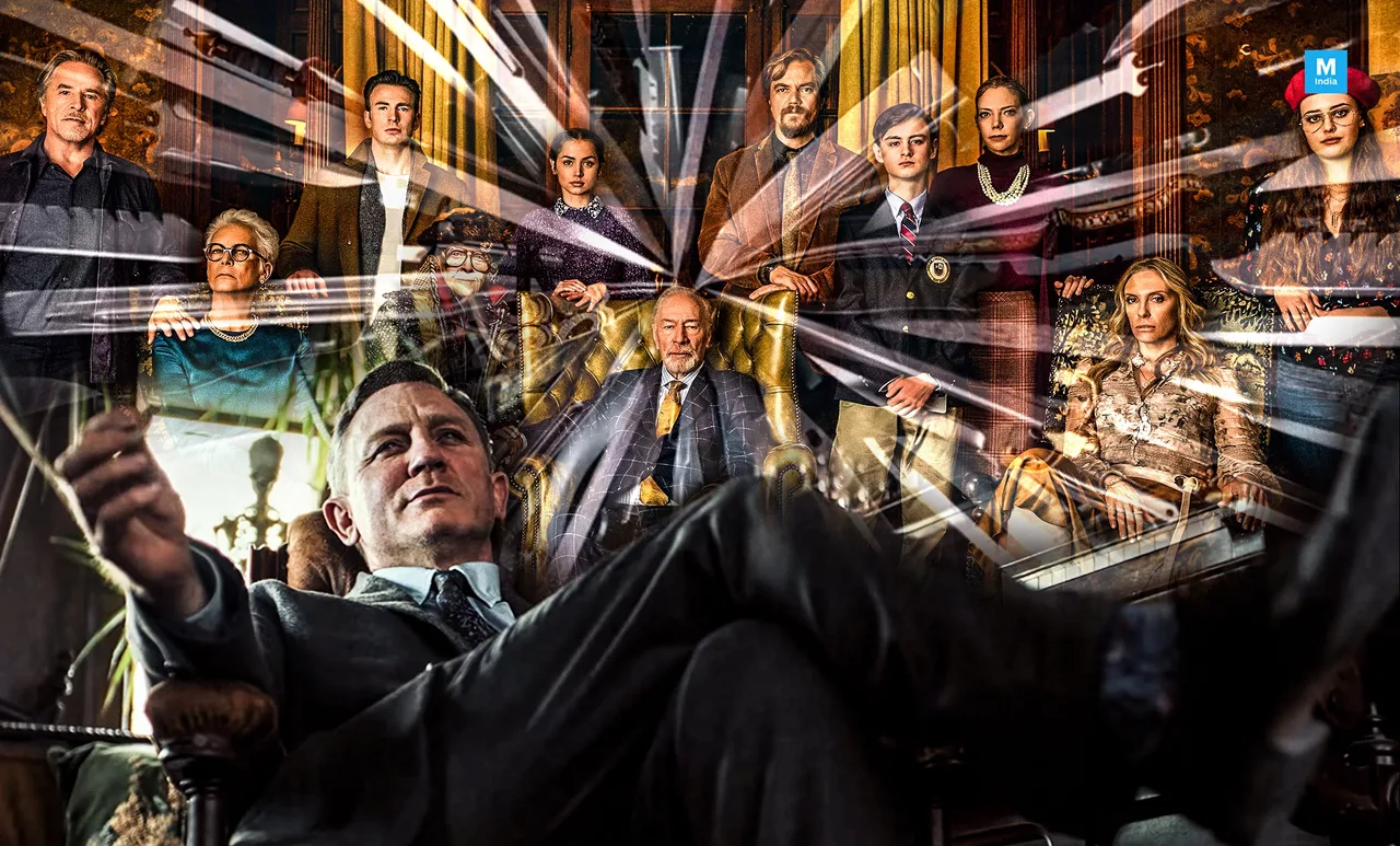 review phim Knives out (dan dien vien trong phim) - elle man 2