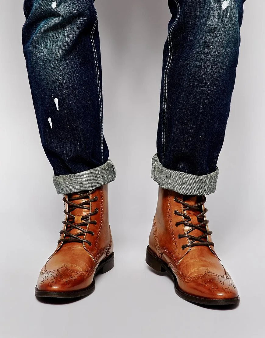 cách phối quần áo nam giày bốt cổ cao Asos cách phối quần áo nam giày bốt cổ cao Asos