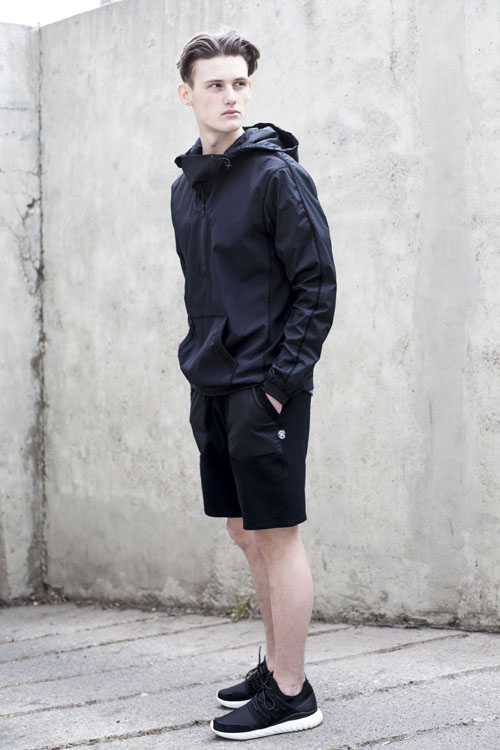 quần short nam - sweat + áo thun 5 - elle man