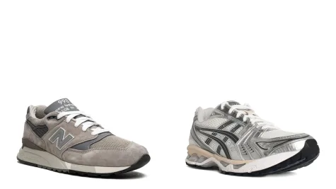 sneaker màu xám