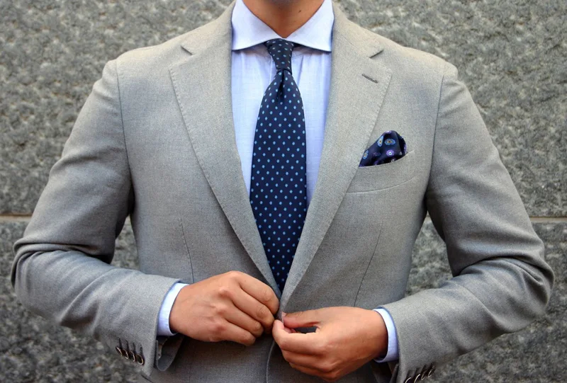 suit nam - tie & suit colors - elle man