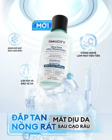 kem dưỡng sau cạo râu