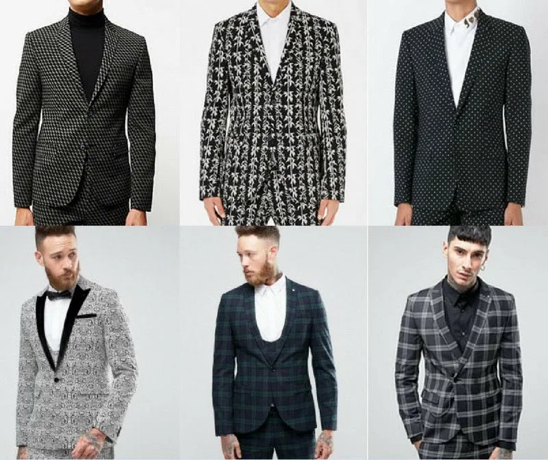 Làm thế nào để mặc những bộ suits nam hoạ tiết để trông không lố lăng?