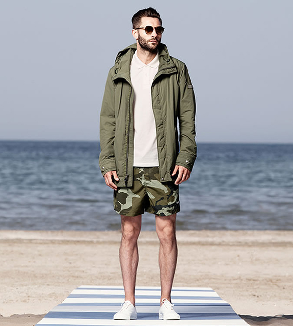 quần short nam - printed short 6 - elle man